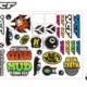 YCF LOGO STICKER KIT STSVYCF