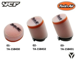 Twin Air Racing Luftfilter TA-158430 | TA-158431 | TA-158432
