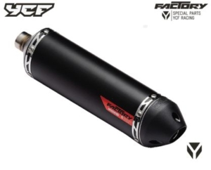 YCF Factory Racing Aupuff Endämpfer YC110-13014-03BK