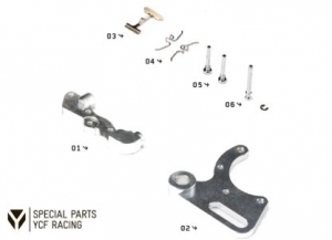 YCF Bremsen Zubehör und Ersatzteile für Radial Racing Bremse