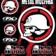 STICKERSET METAL MULISHA 14-68052