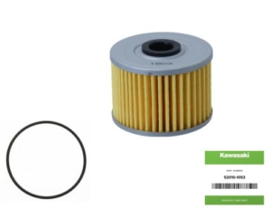 Kawasaki KLX110 Ölfilter 52010-1053 | O-Ring Ölfilter 92055-3018