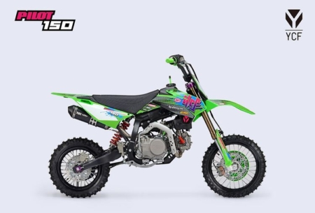 YCF PILOT F150 LIMITED GREEN Pitbike 25-PILOT-150-LTGR