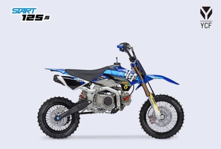 YCF START F125s LIMITED BLUE Pitbike SEMIAUTOMATIC 25-START-125S-LTBL