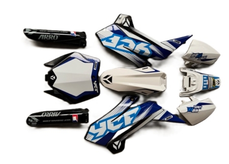 YCF LITE / START F88 Plastik Kit Beklebt YCF88-02-BEKLEBT