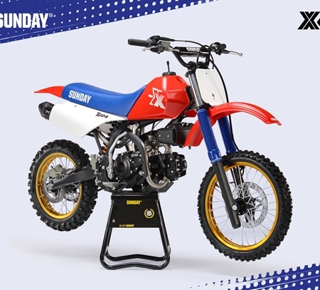 SUNDAY VINTAGE CROSS X 124 - Red 26-SUNDAYX-124-RD